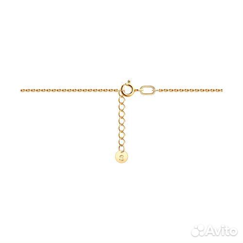 Браслет sokolov из золота, 750587, р.18