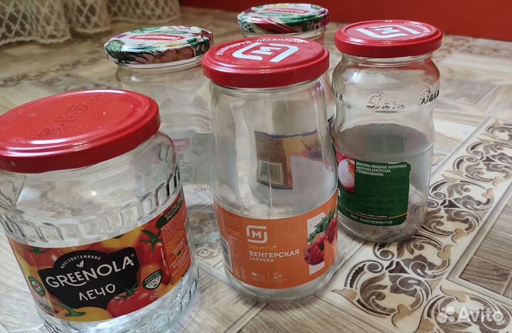 Банки стеклянные