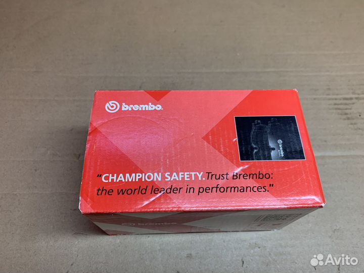 Задние тормозные колодки Brembo Xtra Audi Vw Skoda