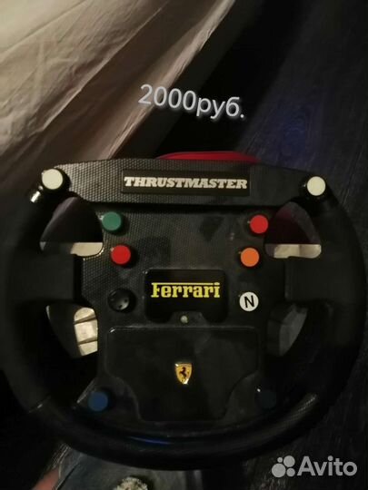 Игровые приспособления thrustmaster ferrari