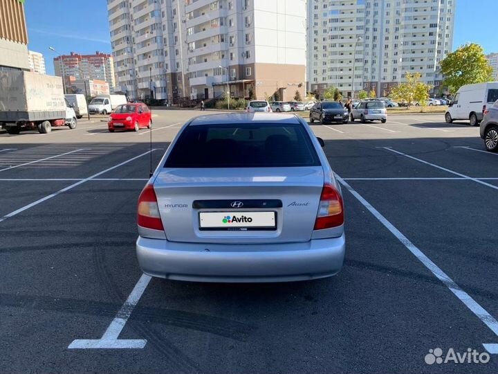 Hyundai Accent 1.5 МТ, 2007, 182 000 км