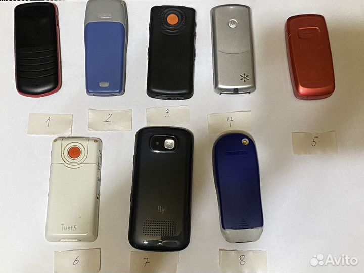Телефоны Samsung, Nokia,Motorola, Siemens