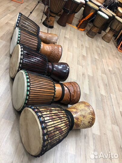 Новый Барабан Джембе 14’ напрямую из Африки