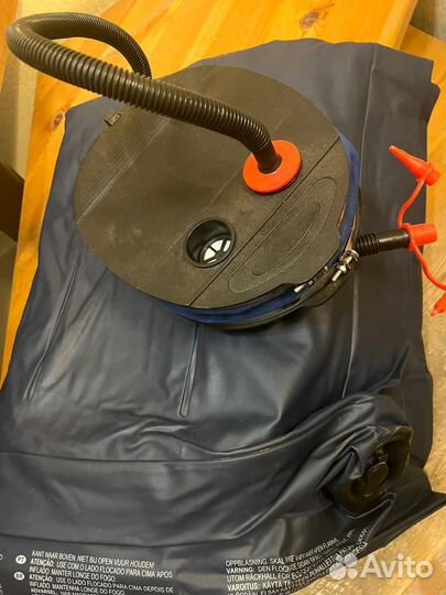 Надувной матрас intex с насосом