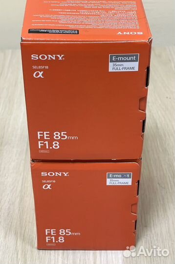 Sony FE 85mm f/1.8 (sel85f18) Новый