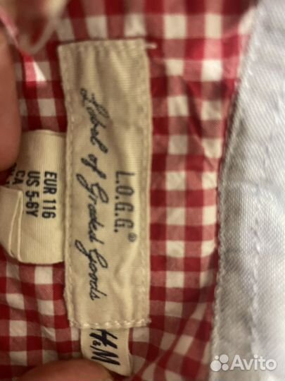 Рубашка для мальчика 110