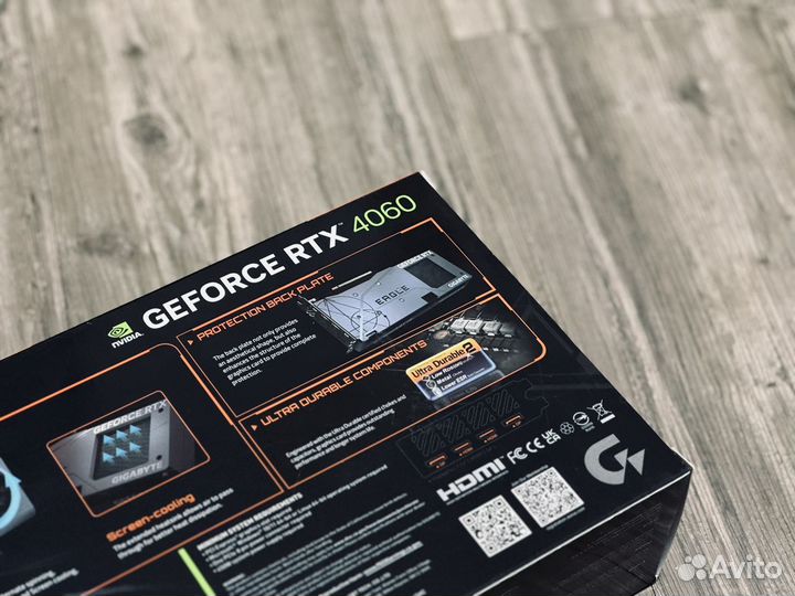 Gigabyte RTX 4060 eagle OC 8GB новая гарантия