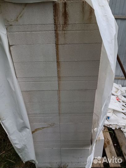 Газосиликатные блоки 600х250х100 остатки