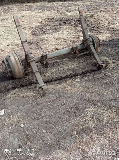 Ось для прицепа Зил-Камаз