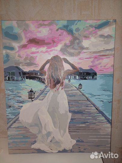 Картина красками