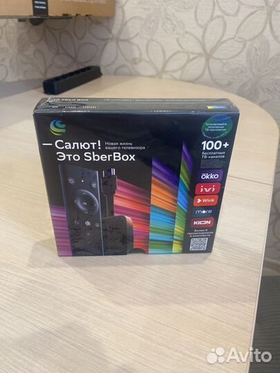 Тв приставка sberbox