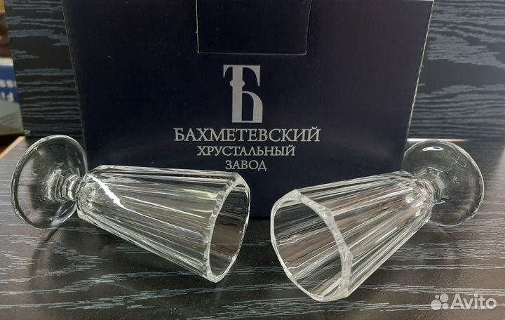 Рюмки хрусталь лафитник