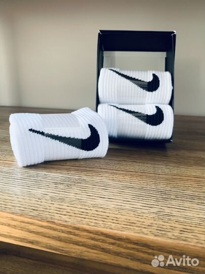 Носки nike everyday белые высокие