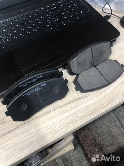 Колодки тормозные передние KIA K5, дисковые