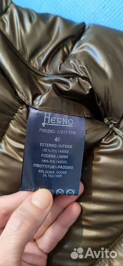 Пуховик женский Herno 40 (XS)