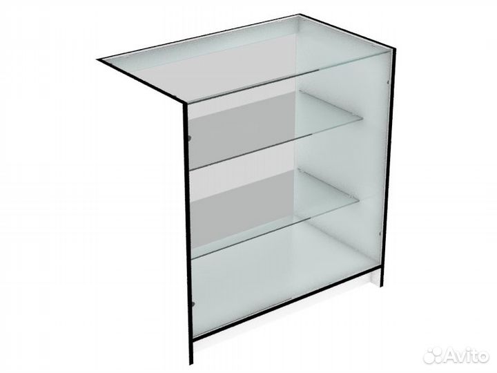 Прилавок торговый остекленный
