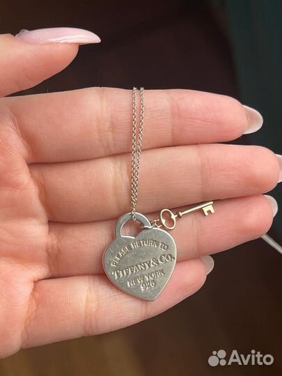 Цепочка с ключиком tiffany