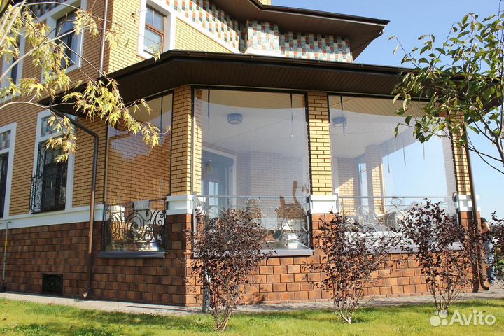 Мягкие окна для беседки