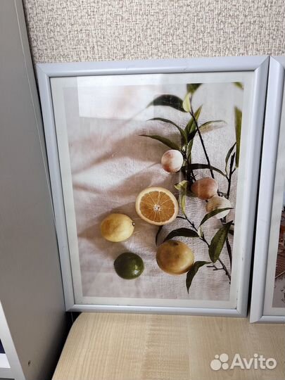 Постеры на стену в рамках размер А4