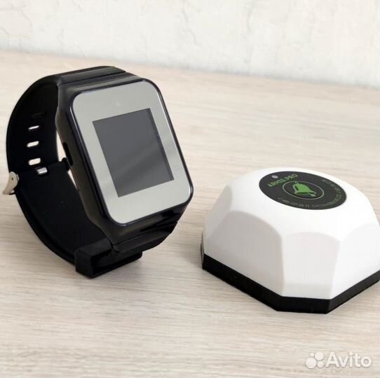 Беспроводная система/кнопка вызова официанта часы