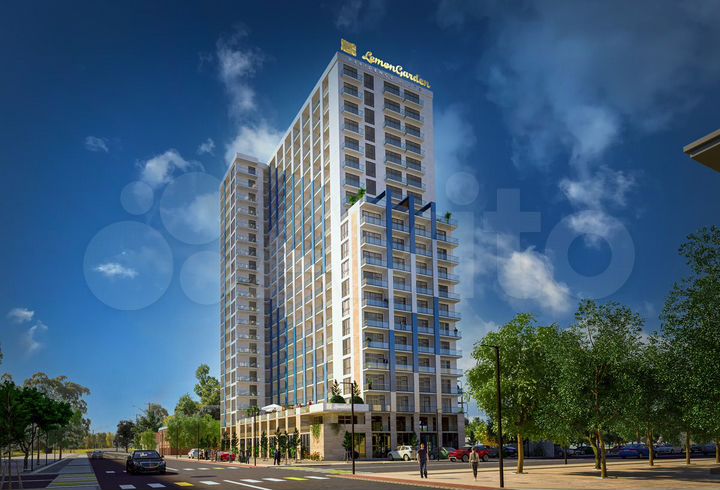 3-к. квартира, 89,7 м² (Грузия)