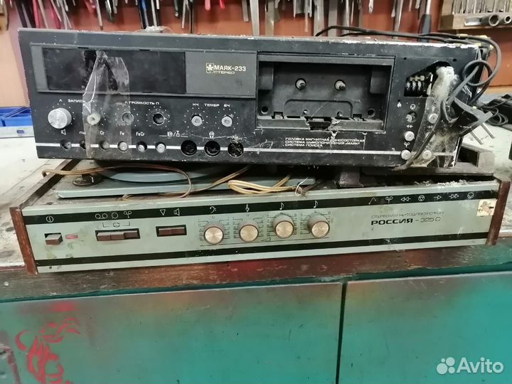 Радиодетали Дека кассетная Радиотехника 2 шт