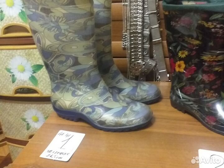 Женские резиновые сапоги36