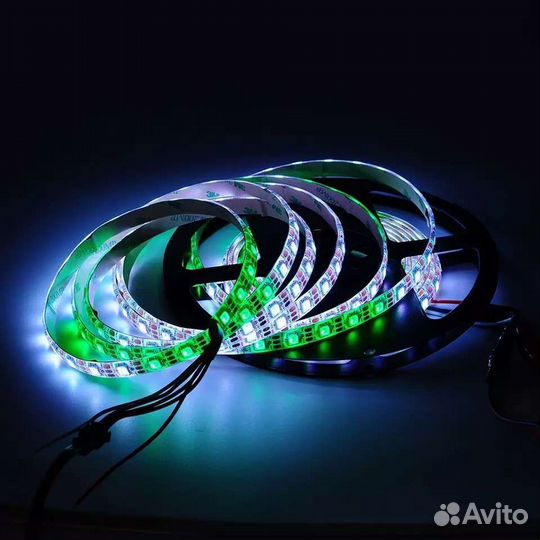 Светодиодная лента rgb с возможностью регулировки