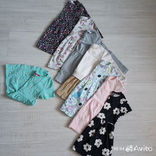 Платья пакетом для девочки 92-98