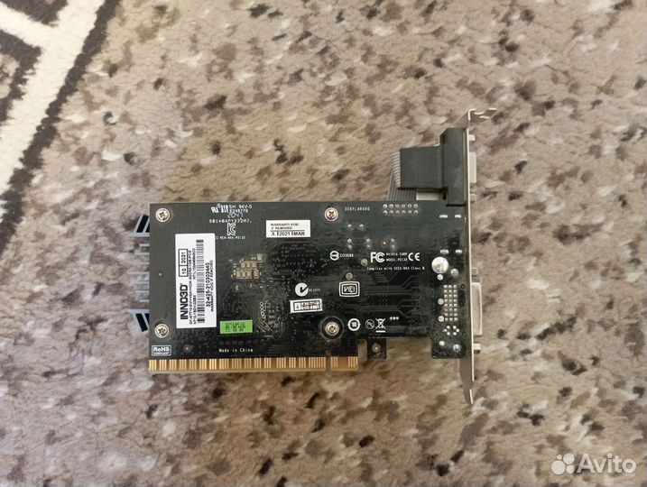 Блок питания 400w и видеокарта gtx 710 1gb