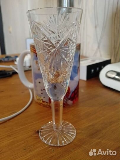 Хрустальные рюмки СССР