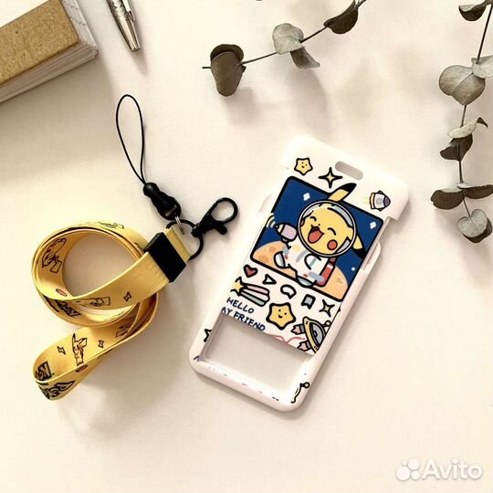 Бейдж с лентой школьный