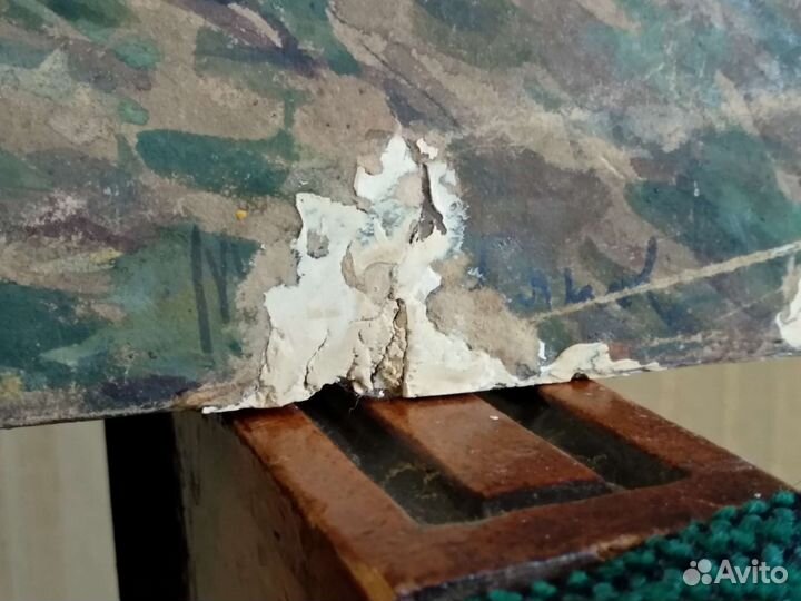 Старинная картина М.А Демьянова с экспертизой