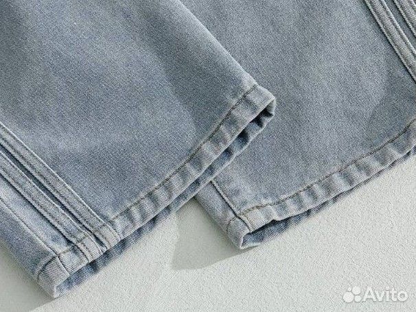 Штаны широкие новые унисекс