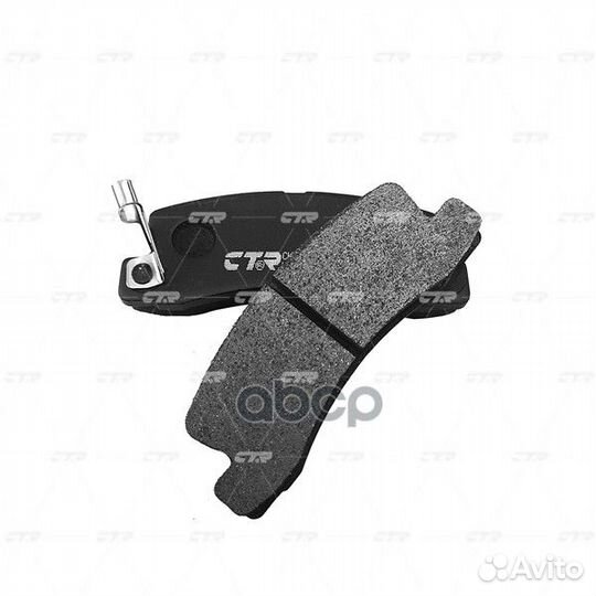 CKT-4 Колодки тормозные дисковые зад GK10