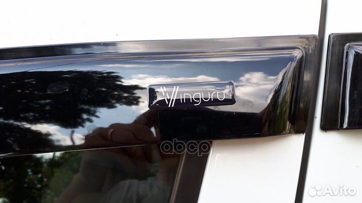 Комплект дефлекторов окон Renault Duster 2011