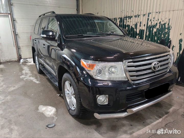 Защита бампера заднего и переднего Toyota LC 200