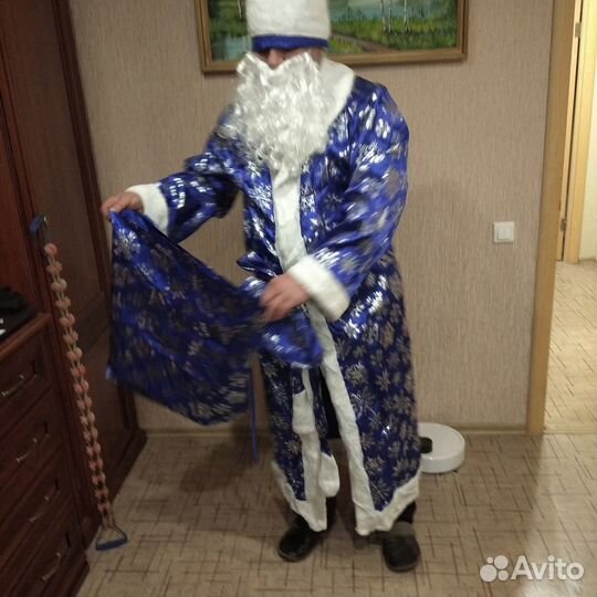 Костюм деда мороза взрослый