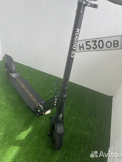 Электросамокат kugoo s3