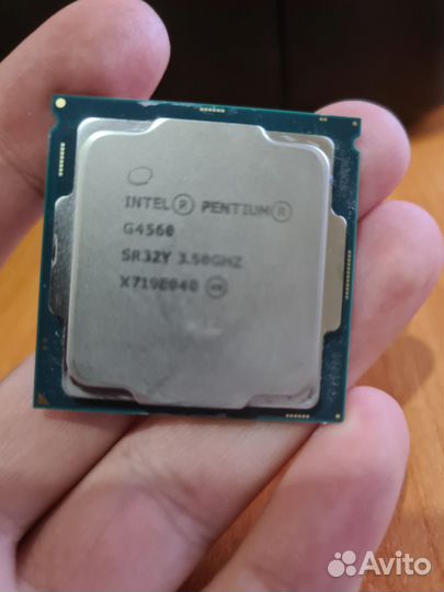 Процессор intel Pentoum g4560 бу