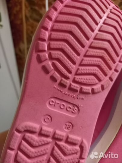 Детские сапоги crocs