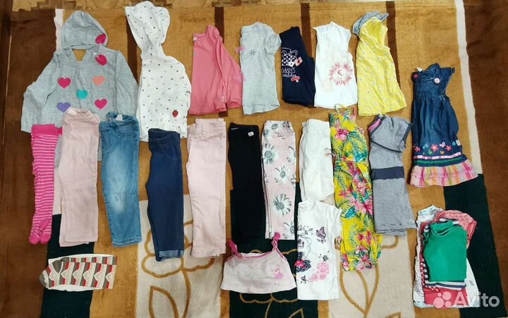 Фирменная одежда для девочки 9-12 месяцев