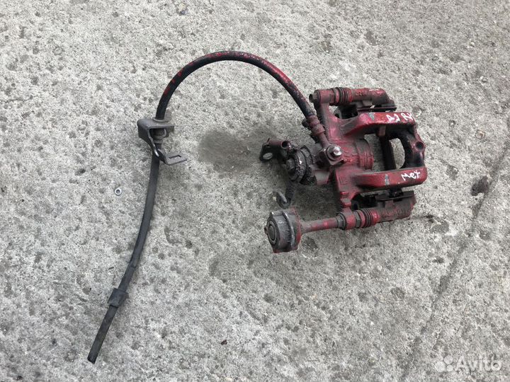 Суппорт задний правый opel astra J cruze мех ручни