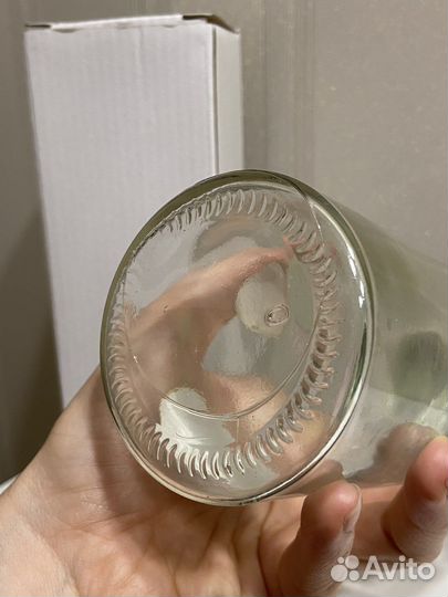 Бутылка стеклянная