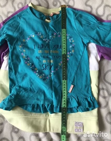 Детские вещи пакетом на девочку 110р - 116р