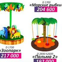 Детские карусели типа Пальма, Москва