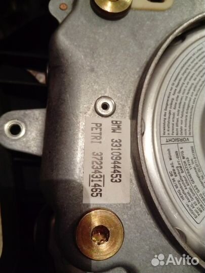 Подушка безопасности водителя (в руль) BMW, бмв