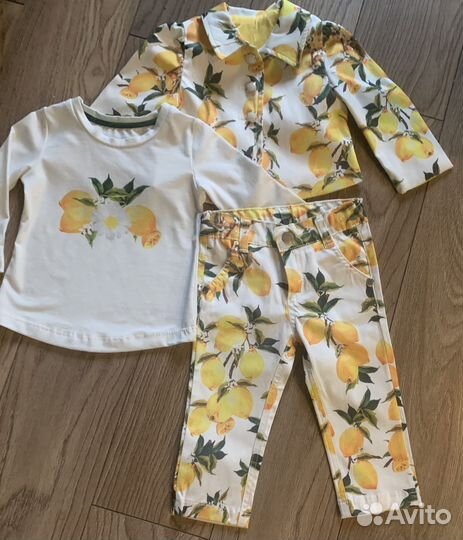 Костюм детский на девочку 9-12мес