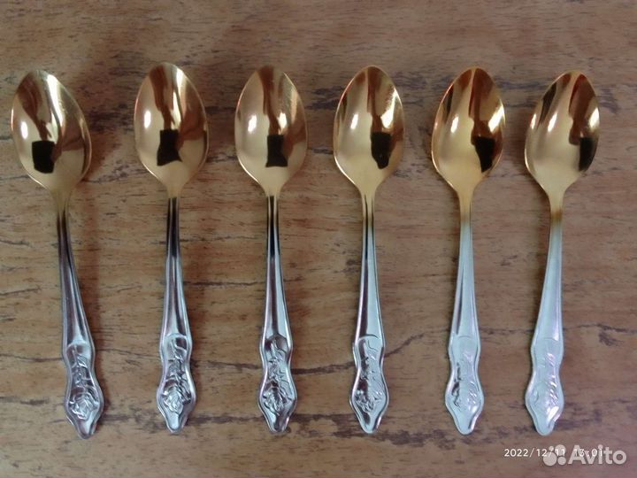 Новый подарочный набор чайных ложек