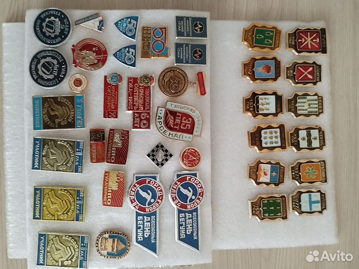 Значки ссср,Тула.Личности.Ленин